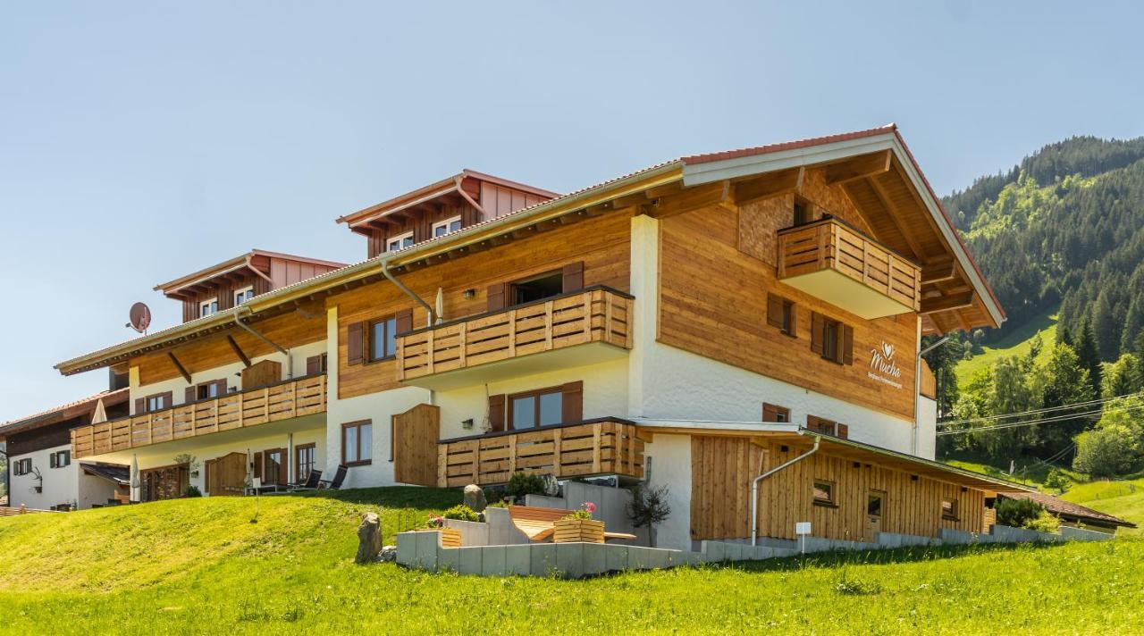 Berghaus Mucha - Ferienwohnungen - Naturpark Partner Bolsterlang Buitenkant foto